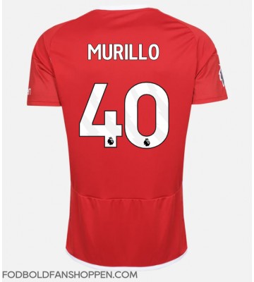 Nottingham Forest Murillo #40 Hjemmebanetrøje 2023-24 Kortærmet